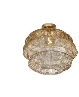 Stropne svietidla Orientálna stropná lampa zlatá 45 cm - Vadi