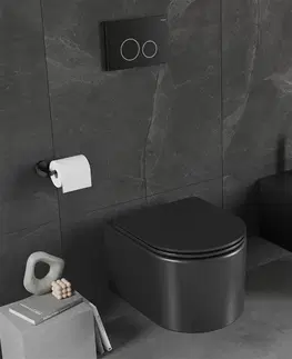 Kúpeľňa MEXEN - Sofia bidet závesné, čierna matná 35544885
