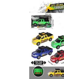 Hračky - autíčka MAC TOYS - Auto so zvukom a svetlom, žlté