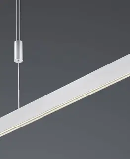 Závesné svietidlá HELL LED závesné svietidlo Delta, 130 cm, hliník