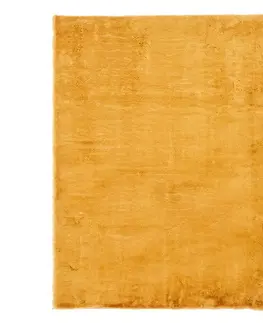 Kožušinové koberce Umelá Kožušina Caroline 2, 120/160cm, Žltá