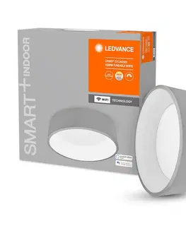 SmartHome stropné svietidlá LEDVANCE SMART+ LEDVANCE SMART+ WiFi Orbis Cylinder CCT 45 cm sivá