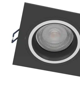 Svietidlá Eglo Eglo 900763 - LED RGBW Stmievateľné podhľadové svietidlo CAROSSO-Z 4,7W/230V čierna 