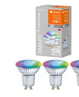 Žiarovky Ledvance SADA 3x LED RGBW Stmievateľná žiarovka SMART+ GU10/4,9W/230V 2700K-6500K - Ledvance 