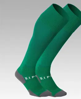 ponožky Detské vrúbkované futbalové štulpne Viralto Club zelené