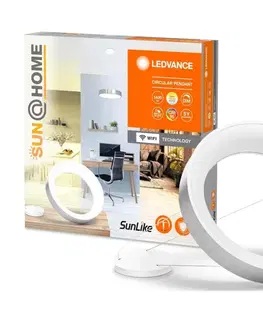 Svietidlá Ledvance Ledvance - LED Stmievateľný luster na lanku SUN@HOME CIRCULAR LED/18,5W/230V Wi-Fi 