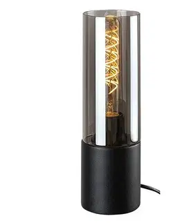 Stolové lampy Rabalux 74050 stolná lampa Ronno, čierna