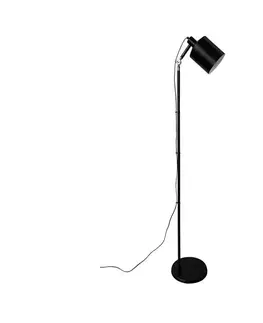 Lampy  Stojacia lampa ZANA 1xE27/60W/230V čierna 