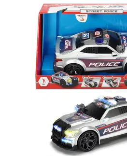 Hračky - autíčka DICKIE - Action Series Policajné auto Street Force 33cm