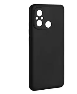 Puzdrá na mobilné telefóny Zadný pogumovaný kryt FIXED Story pre Xiaomi Redmi 12C, čierna FIXST-1088-BK