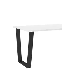 Jedálenské stoly JULIUS jedálenský stôl 185x90, biela