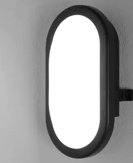 Vonkajšie nástenné svietidlá LEDVANCE LEDVANCE Bulkhead nástenné LED 11W čierna