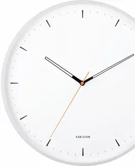 Hodiny Karlsson 5940WH dizajnové nástenné hodiny 40 cm