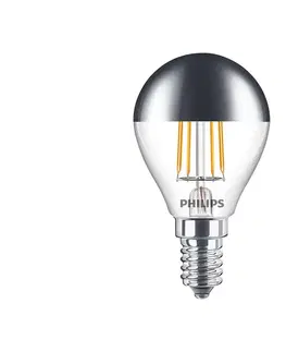 Žiarovky Philips LED Žiarovka so zrkadlovým vrchlíkom DECO Philips P45 E14/4W/230V 2700K 