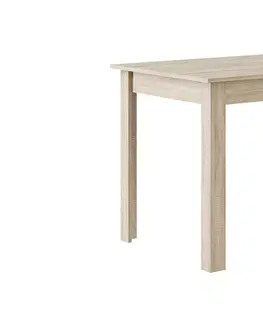 Jedálenské stoly VALENT jedálneský stôl 110x80-biele drevo