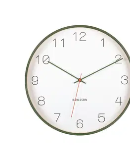 Hodiny Karlsson 5926GR dizajnové nástenné hodiny 40 cm