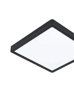 Svietidlá Eglo Eglo 900281 - LED Kúpeľňové stropné svietidlo ARGOLIS LED/20,5W/230V IP44 čierna 