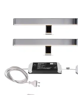 Ďalšie nábytkové svetlá Deko-Light Nábytkové LED svetlo Zrkadlo Line, 2 ks 12W 51cm