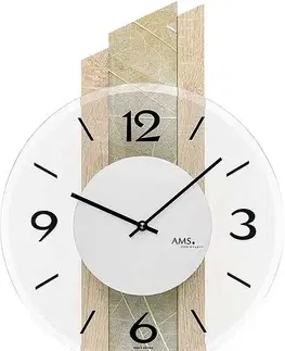 Hodiny Dizajnové nástenné hodiny 9665 AMS 44cm