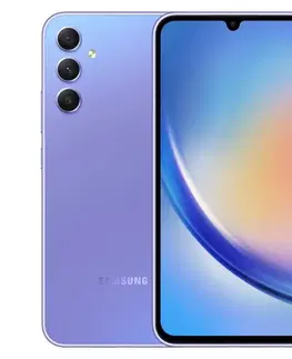 Mobilné telefóny Samsung Galaxy A34 5G, 6/128GB, awesome violet