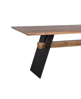 Jedálenské stoly Jedálenský stôl NAZU Dekorhome 200x100x76 cm