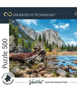 Hračky puzzle TREFL -  Puzzle 500 UFT - Yosemitský národný park