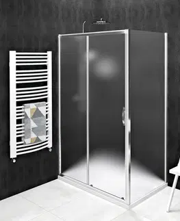 Sprchové dvere GELCO - SIGMA SIMPLY obdĺžniková sprchová zástena 1000x900mm L/P varianta, Brick sklo GS4210GS4390