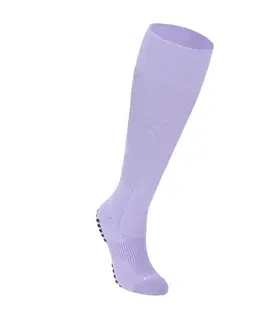 ponožky Futbalové  štulpne Viralto II protišmykové fialové