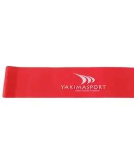 Gumy na cvičenie Yakimasport fitness guma červená