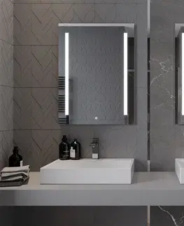 Kúpeľňa MEXEN - Remi zrkadlo s osvetlením 60 x 80 cm, LED 6000K, 9804-060-080-611-00