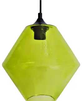 LED osvetlenie Závesná lampa BREMEN Candellux Zelená