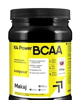 BCAA K4 Power BCAA 4:1:1 - Kompava 400 g Malina+Limetka