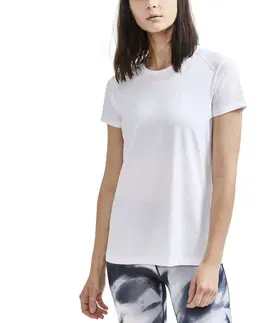 Dámske tričká Dámske tričko CRAFT ADV Essence Slim SS biela - S