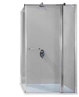 Sprchové kúty 80x100 Sprchový kút  KNDJ2/PRIII 80/100 W0 SB Glass Protect
