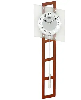 Hodiny Kyvadlové hodiny MPM 3187.54 tmavé drevo, 70cm