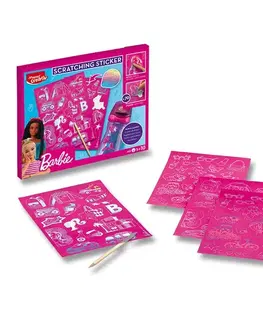 Kreatívne a výtvarné hračky MAPED - Kreatívna súprava Scratching Stickers Barbie