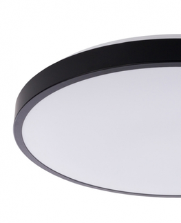 Svietidlá LED stropné svietidlo Nowodvorski 8204 AGNES ROUND 3000 K čierna