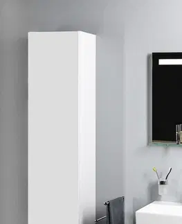 Kúpeľňa SAPHO - ESPACE skrinka 35x172x32cm, 1x dvierka, ľavá/pravá, biela matná ESC330-3131