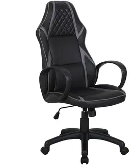 Kancelárske kreslá Kancelárska stolička CX1093HG šedá