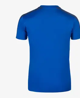 dresy Futbalový dres Essentiel s krátkym rukávom modrý