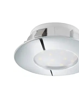 LED osvetlenie Eglo Eglo 78742 - LED Podhľadové svietidlo PINEDA 1xLED/12W/230V lesklý chróm 