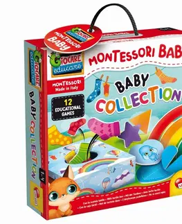 Hračky spoločenské hry pre deti LISCIANIGIOCH - Montessori Baby Kolekcia Hier