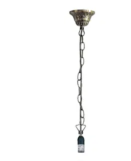 Závesné svietidlá Artistar Závesná lampa Anni v štýle Tiffany
