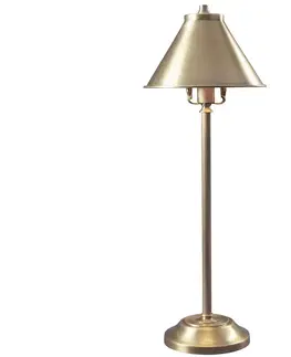 Lampy Elstead Elstead PV-SL-AB - LED Stolná lampa PROVENCE 1xE14/4W/230V 