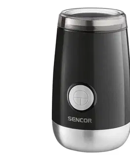 Predlžovacie káble Sencor Sencor - Elektrický mlynček na zrnkovú kávu 60 g 150W/230V čierna/chróm 
