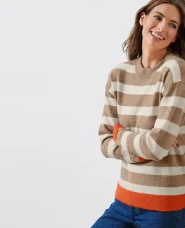 Shirts & Tops Pruhovaný pletený pulóver