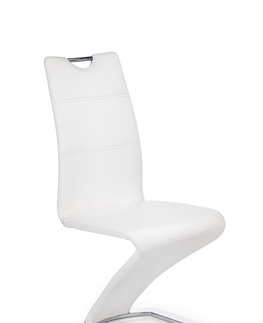 Jedálenské stoličky HALMAR K188 jedálenská stolička biela