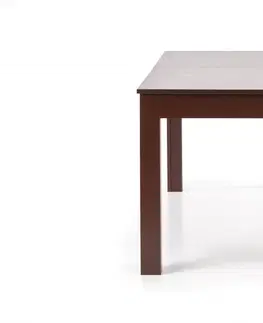 Jedálenské stoly Rozkladací jedálenský stôl SEWERYN Halmar Dub sonoma / biela