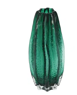 Vázy, misy Váza Anemos 14x30cm deep green