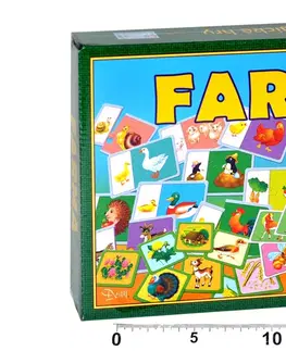 Hračky náučné a vedecké spoločenské hry WIKY - Farma